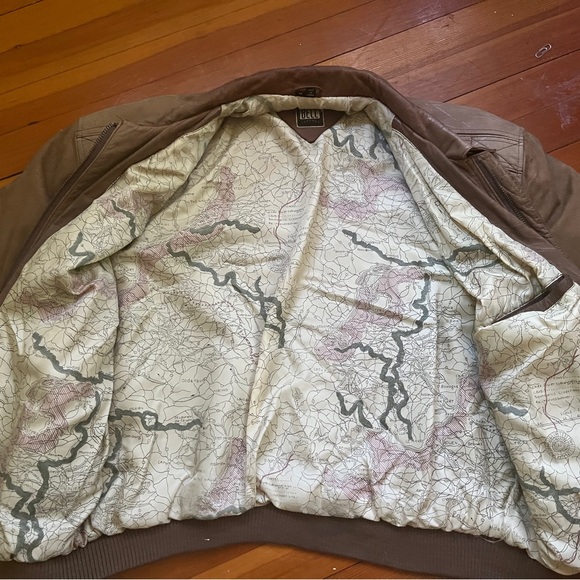 Vintage Greg Bell Brown Suede Bomber Jacket - Picture 2 of 7